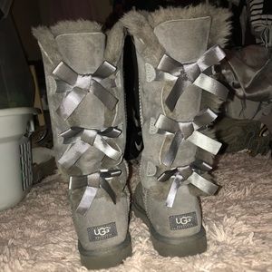 Three Bailey Bow Uggs
